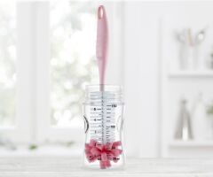 Nessiworld   Süngerli Biberon Fırçası 776 Pembe