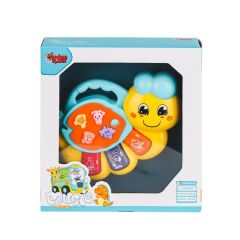 Nessiworld  JLG-855-64A Işıklı ve Müzikli Solucan Bebek Pianosu -Vardem Oyuncak