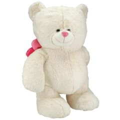 Nessiworld Arkada Papatya Tutan Ayakta Peluş Ayı 55 cm
