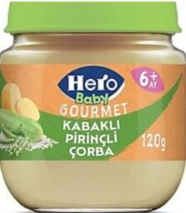 Nessiworld Hero Baby Gourmet Kabaklı Pirinçli Kavanoz Mama 120 Gr