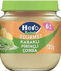 Nessiworld Hero Baby Gourmet Kabaklı Pirinçli Kavanoz Mama 120 Gr