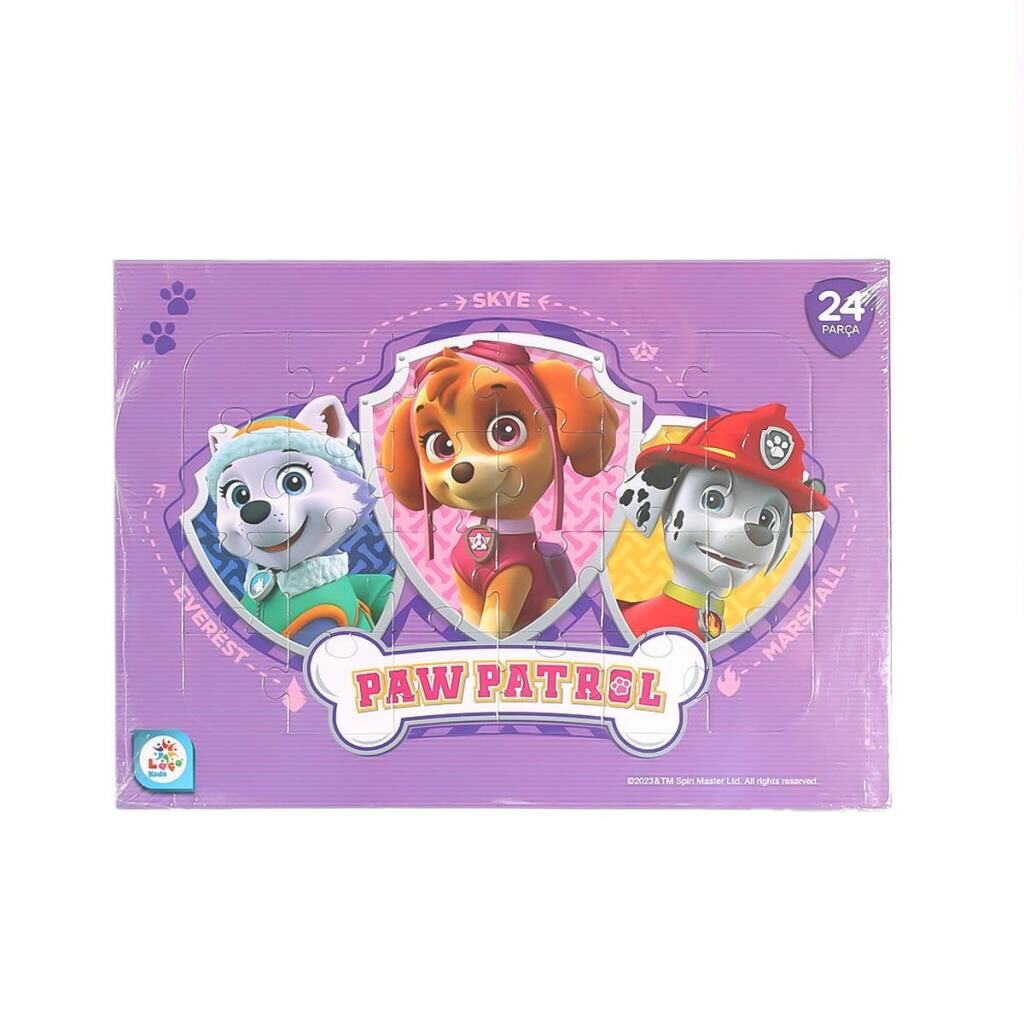Nessiworld PW7917 Paw Patrol Frame Puzzle 24 Parça -Laço