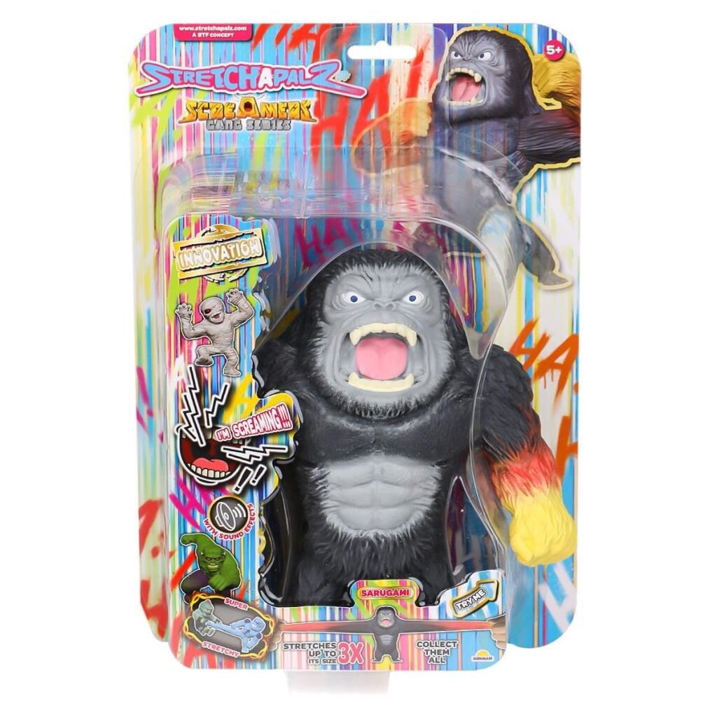 Nessiworld  1012358 Sesli Stretchapalz Screamers Gang Seri 16 cm -Sunman