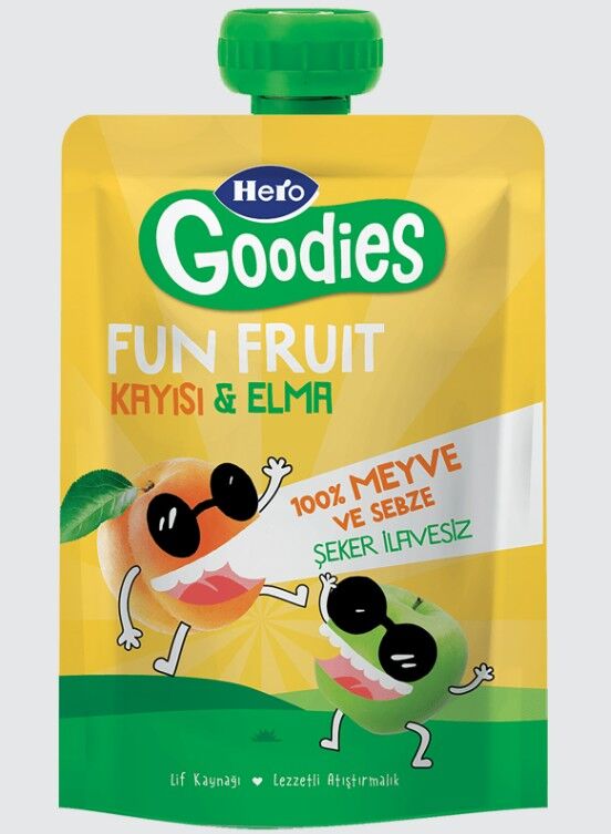 Nessiworld Hero Goodies Kayısı Elma Havuç 100 Gr
