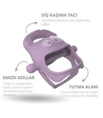 Nessiworld Mochi Diş Kaşıyıcı Lila