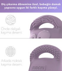 Nessiworld Mochi Diş Kaşıyıcı Lila