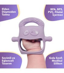 Nessiworld Mochi Diş Kaşıyıcı Lila