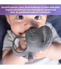 Nessiworld Mochi Diş Kaşıyıcı Gri