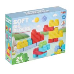 Nessiworld  04006 Yumuşak Big Bloklar 24 Parça -Dede