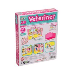 Nessiworld  Veteriner Maket 3 Boyutlu Puzzle