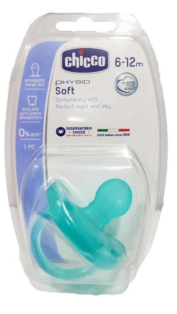 Chicco Physıo Soft 6-12 Ay Emzik - Yeşil