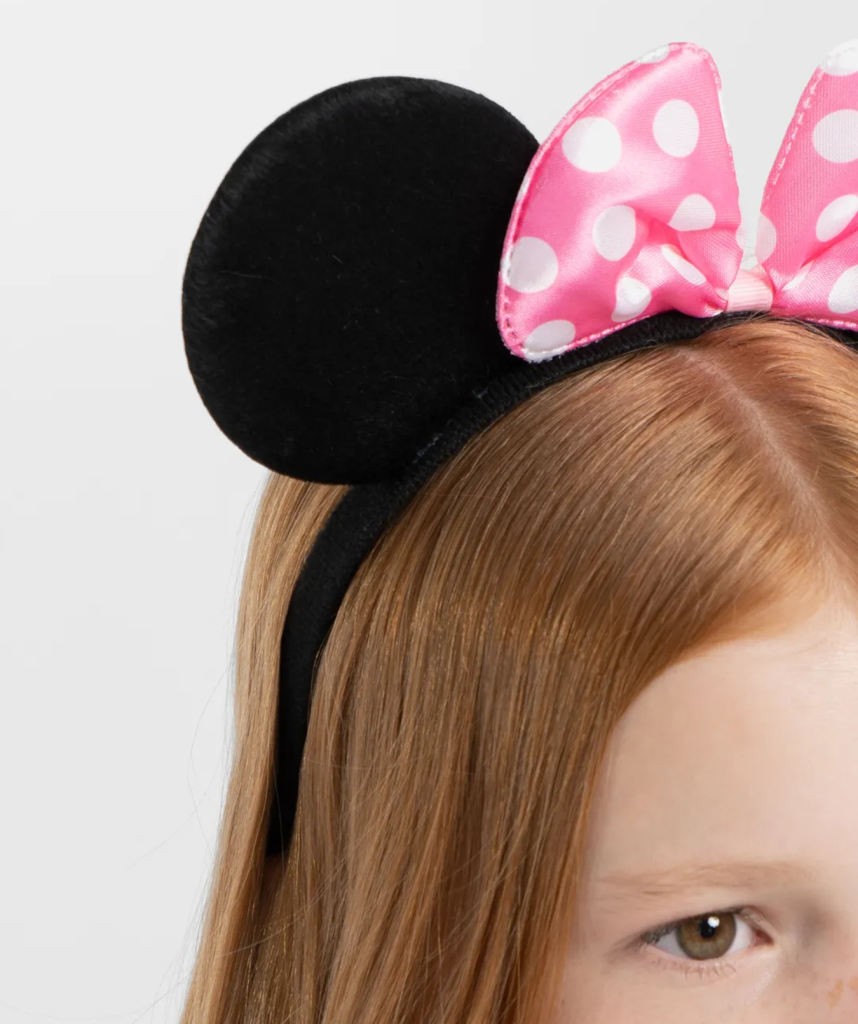 Nessiworld  Pembe Fiyonklu Minnie Mouse Tacı Mini Kulak