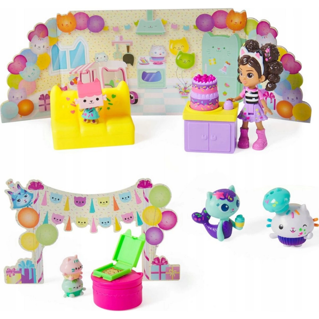Nessiworld Gabby's Doll House Cakey'in Doğum Günü