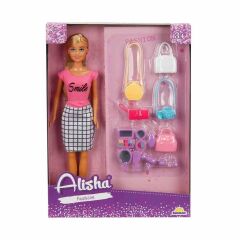 Nessiworld 3392 Alisha Fashion Aksesuar Set 29 cm -Sunman