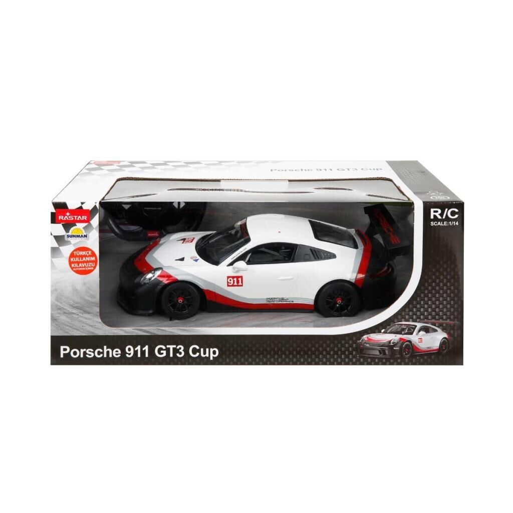 Nessiworld 31343 1:14 Porsche 911 GT3 Cup Uzaktan Kumandalı Işıklı Araba