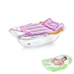 Nessiworld   BabyJem Köpüklü Bebek Banyo Küvet Filesi 164 Pembe