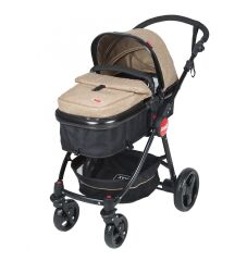 Kanz KZ4010 Cameron Travel Sistem Bebek Arabası - Bej