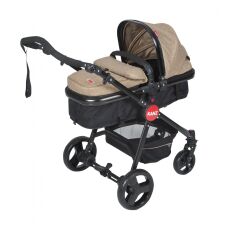 Kanz KZ4010 Cameron Travel Sistem Bebek Arabası - Bej