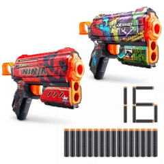 Nessiworld X-Shot Skins Flux 2'li Blaster 16 Dartlı