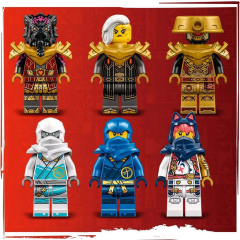 LEGO NINJAGO Element Ejderhası İmparatoriçe Robotuna Karşı 71796