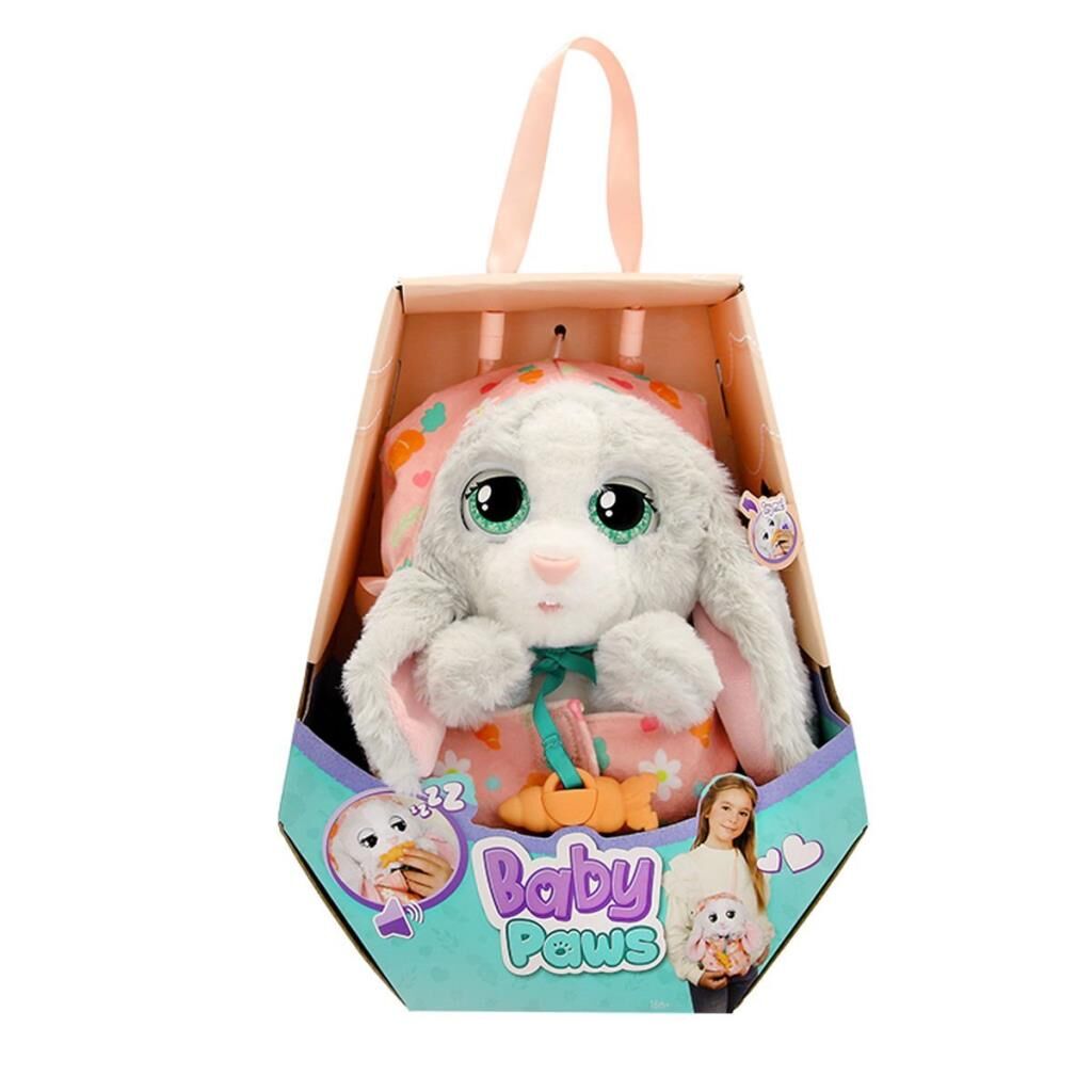 Nessiworld  BAW02000 Baby Paws Sesli Tavşan 20 cm Peluş