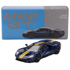 Nessiworld Mini Gt 1/64 Ford GT Sunoco Blue