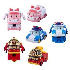 Nessiworld  POLI ZR-915 Robocar Poli Quick Transforming Mini Rescue Deluxe Set