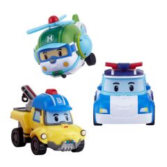Nessiworld  POLI-ZR-912 Robocar Poli Gogo City Seri Poli Burky Helly Oyun Seti