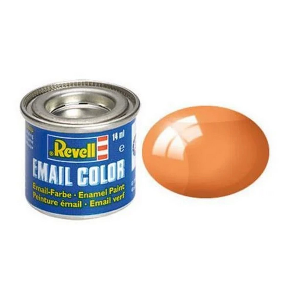 Nessiworld  Email Color Orange - Clear Boya- 14 ml