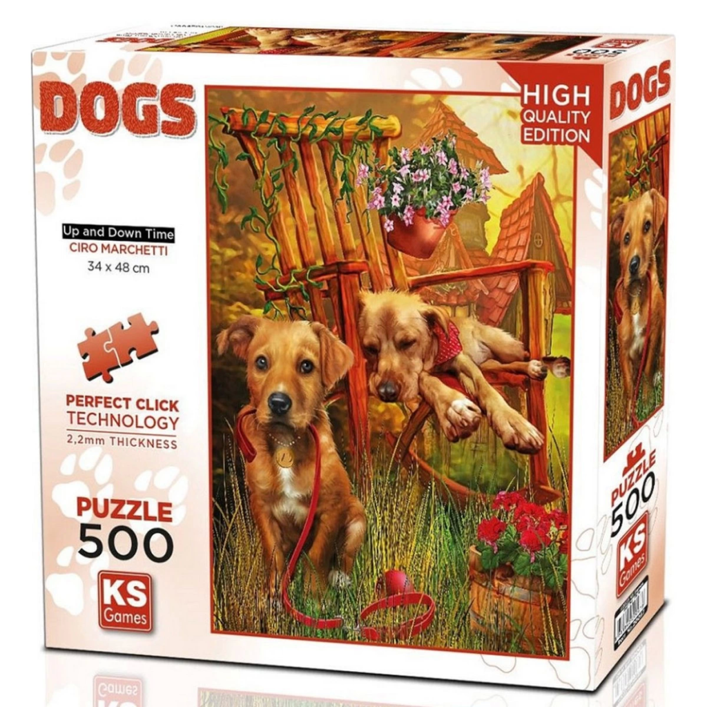 Nessiworld  KS Games Up and Down Time Puzzle 500 Parça 20067