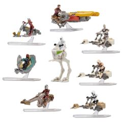 Nessiworld  SW J00321 Star Wars Mikro Figür ve Araç Mini Sürpriz Paket