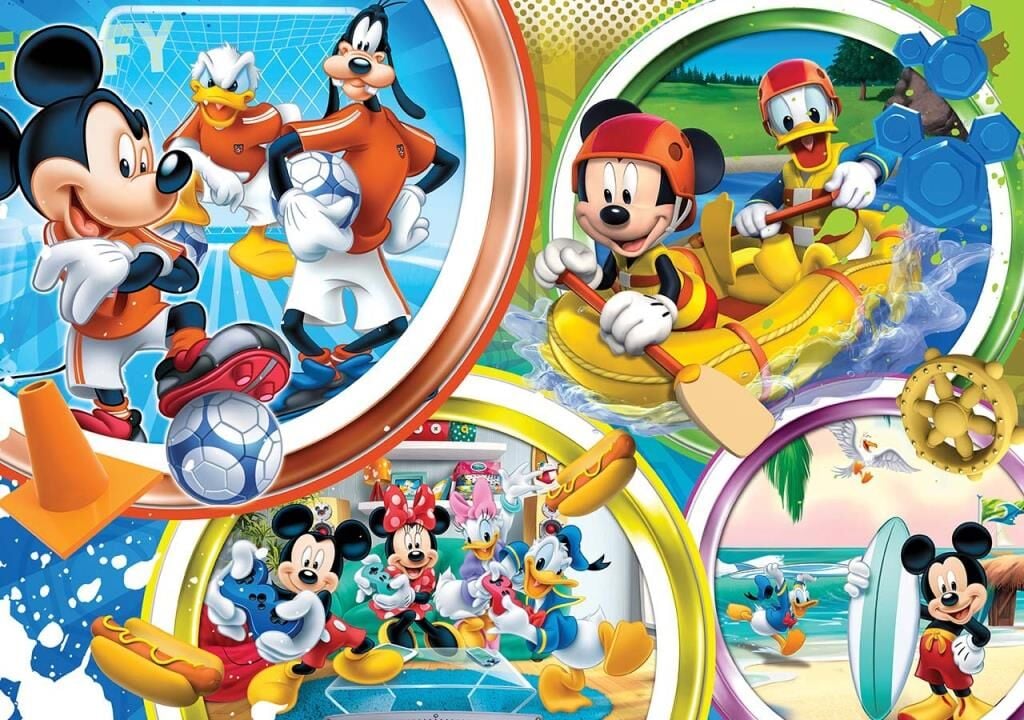 Nessiworld KS Mickey Mouse Puzzle 200 Parça