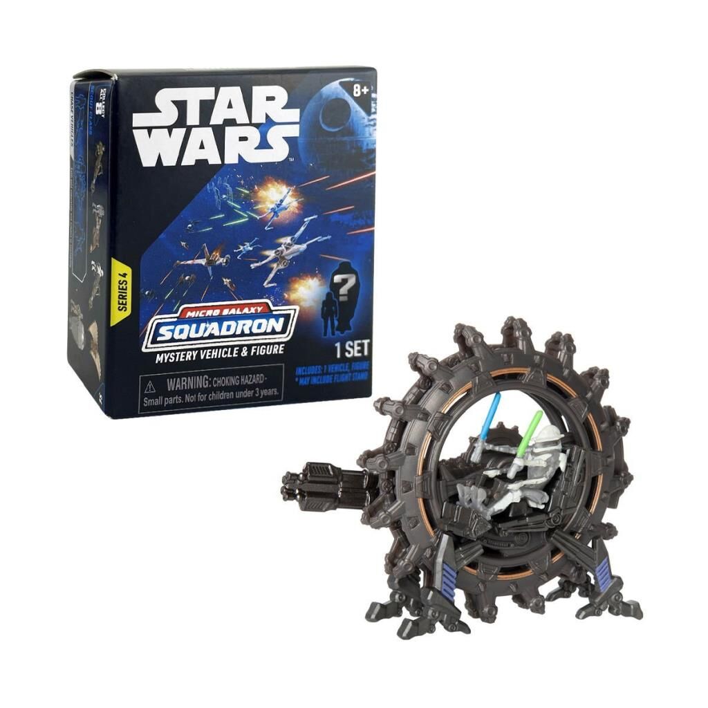 Nessiworld  SW J0032-4 Star Wars Mikro Figür ve Araç Mini Sürpriz Paket Asorti Seri-4 12li