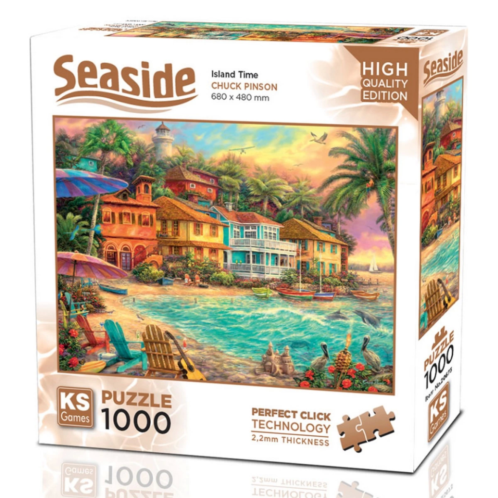 Nessiworld  KS Games Island Time Puzzle 1000 Parça 20673