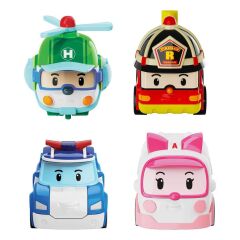 Nessiworld  POLI MRT-760 Robocar Poli Mini Kasabanın Kurtarma Araçları 4lü Set