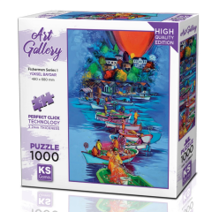 Nessiworld  KS Games Fisherman Series I Puzzle 1000 Parça 20687