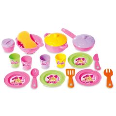 Nessiworld  Barbie Bulaşıklık 21 Parça