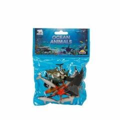 Nessiworld  0704 Okyanus Hayvanları Poşetli Hayvan Oyun Seti