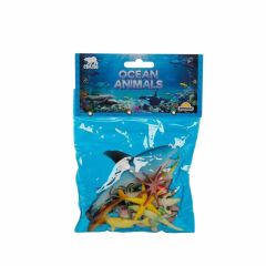 Nessiworld  0704 Okyanus Hayvanları Poşetli Hayvan Oyun Seti