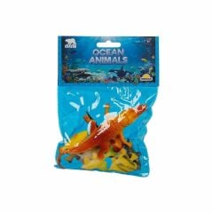 Nessiworld  0704 Okyanus Hayvanları Poşetli Hayvan Oyun Seti