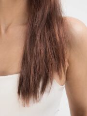 Nessiworld  Kahve Renk Uzun Düz Parti Peruğu - Uzun Kahverengi Peruk