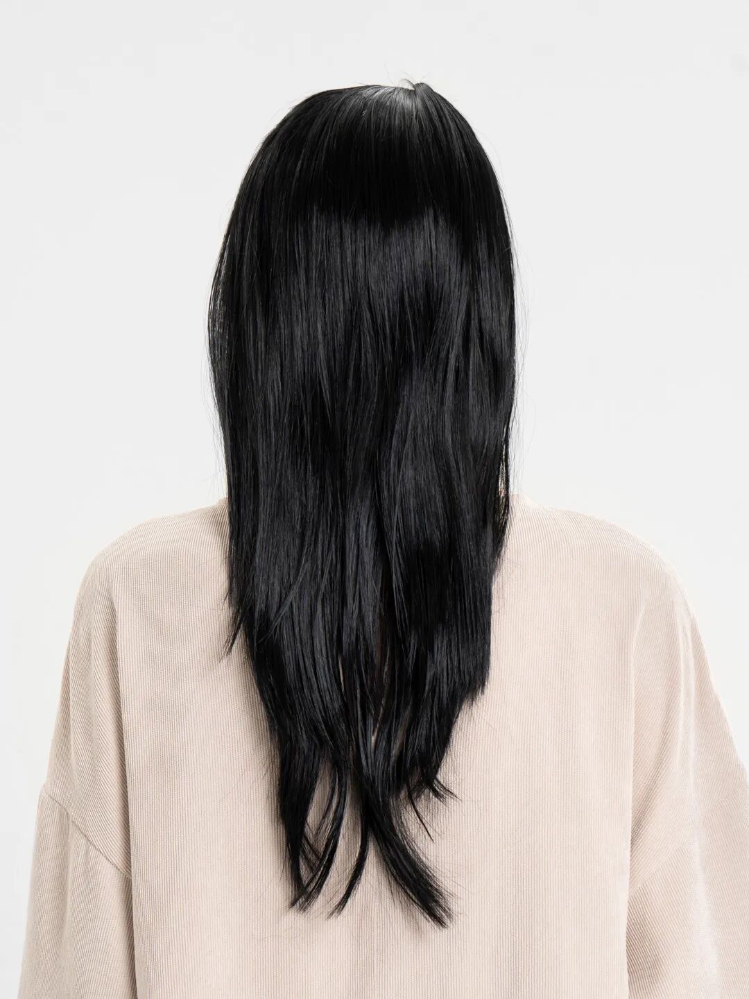 Nessiworld  Siyah Renk Uzun Parti Peruğu