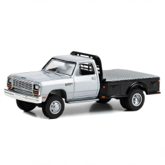 NessiWorld Greenlight 1/64 1985 Dodge Ram W350 Power Ram Dually Flatbed