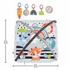 Nessiworld   Fisher Price Neşeli Hayvanlar 3'ü 1 Arada Jimnastik Merkezi HBP41