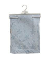 Nessiworld Nessiworld Bibaby Jacquard Star 82x90 Battaniye 64726 Blue