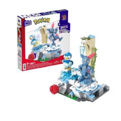 Nessiworld HKT20 MEGA™ Pokémon™ Piplup ve Sneasel Kış Macerası Seti 183 parça + 7 yaş
