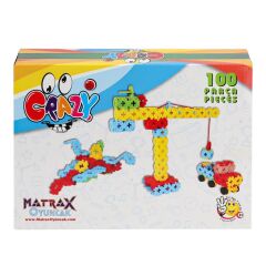 Nessiworld  1713 Crazy 100 Parça Blok Seti -Akçiçek Oyuncak