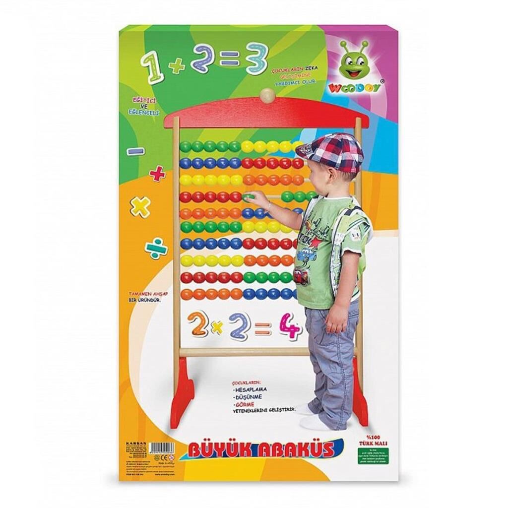 Nessiworld  KR031 Woodoy Abaküs 100lü