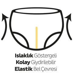 Nessiworld  Natural Bebek Bezi 2'Li Fırsat Paketi 7 Beden 40 Adet