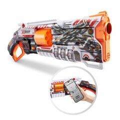 Nessiworld 36606 X-Shot Skins Lock Blaster 16 Mermili Sünger Dart Atan Silah 56 cm -Sunman